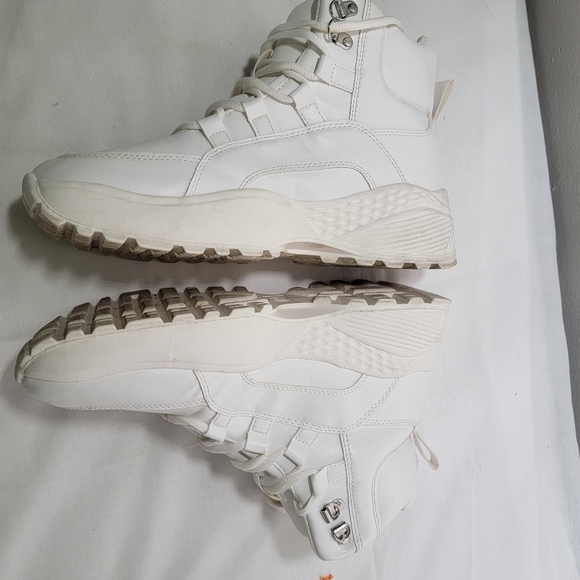White chunky sneakers Wild Fabel Women's size 9.5 - Picture 10 of 11